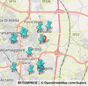 Mappa Via Ludwig Van Beethoven, 80023 Caivano NA, Italia (2.35615)