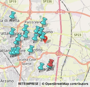 Mappa Via Ludwig Van Beethoven, 80023 Caivano NA, Italia (2.118)