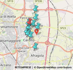 Mappa Via Ludwig Van Beethoven, 80023 Caivano NA, Italia (1.33273)