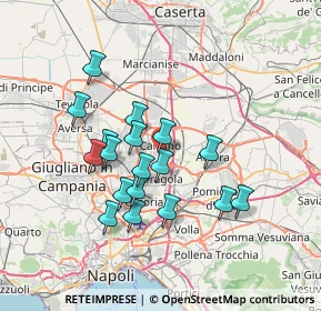 Mappa Via Ludwig Van Beethoven, 80023 Caivano NA, Italia (6.62389)