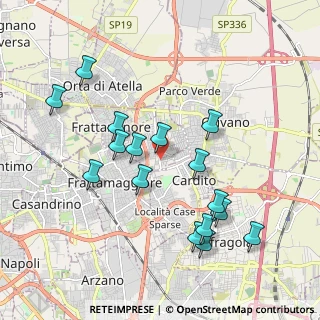 Mappa Via Giovanni XXIII, 80020 Crispano NA, Italia (2.10625)