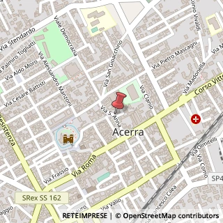 Mappa Via Sant'Anna, 38, 80011 Acerra, Napoli (Campania)