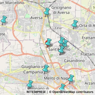 Mappa Via Plutone, 80029 Sant'Antimo NA, Italia (2.70417)