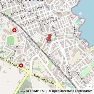 Mappa Via Gian Battista Vico, 21, 70043 Monopoli, Bari (Puglia)