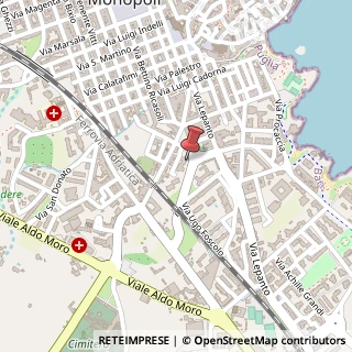 Mappa Via Giambattista Vico, 17, 70043 Monopoli, Bari (Puglia)