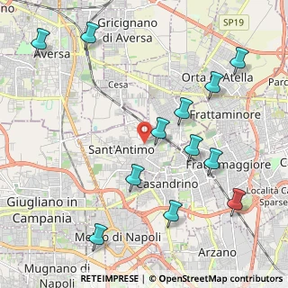 Mappa Via Garigliano, 80029 Sant'Antimo NA, Italia (2.62667)
