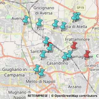 Mappa Via Garigliano, 80029 Sant'Antimo NA, Italia (2.21667)