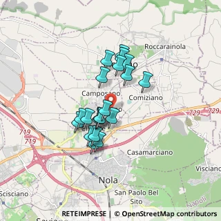 Mappa Via Vicinale per Galluccio, 80030 Camposano NA, Italia (1.4225)