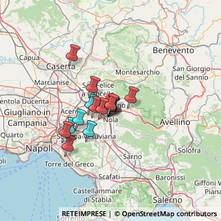 Mappa Via Vicinale per Galluccio, 80030 Camposano NA, Italia (9.856)