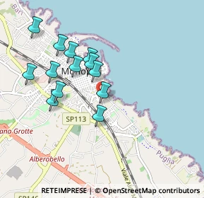 Mappa Via Dante Alighieri, 70043 Monopoli BA, Italia (0.92308)