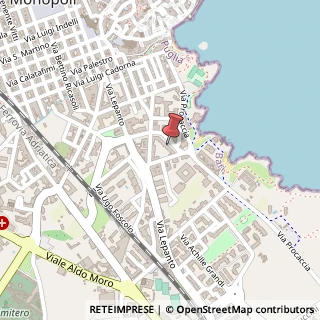 Mappa Via A. Einstein, 12, 70043 Monopoli, Bari (Puglia)