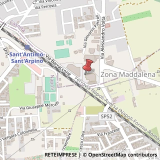 Mappa Via Barraccone, 17, 81030 Sant'Arpino, Caserta (Campania)