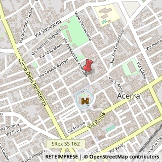 Mappa Via Alessandro Manzoni, 1, 80011 Acerra, Napoli (Campania)