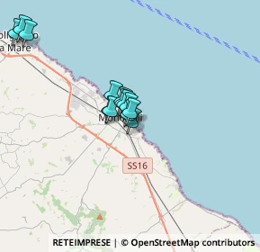 Mappa Via Galileo Galilei, 70043 Monopoli BA, Italia (2.74077)