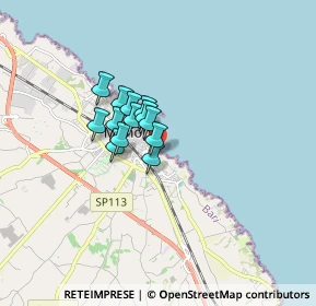 Mappa Via Tommaso Moro, 70043 Monopoli BA, Italia (1.05)