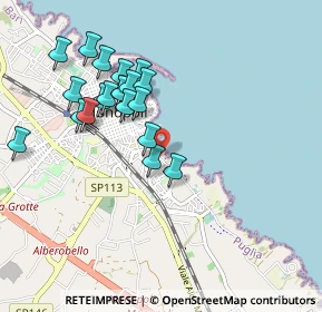 Mappa Via Tommaso Moro, 70043 Monopoli BA, Italia (0.96)