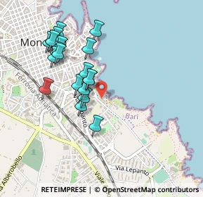 Mappa Via Galileo Galilei, 70043 Monopoli BA, Italia (0.4825)