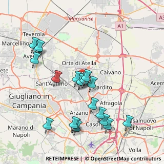 Mappa Via Domenico Pirozzi, 80027 Frattamaggiore NA, Italia (4.32)