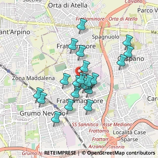 Mappa Via Domenico Pirozzi, 80027 Frattamaggiore NA, Italia (0.87)
