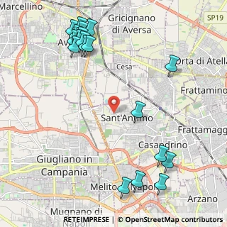 Mappa Via delle Gardenie, 80029 Sant'Antimo NA, Italia (2.9675)