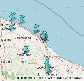 Mappa Via Vecchia Ospedale, 70043 Monopoli BA, Italia (15.98154)