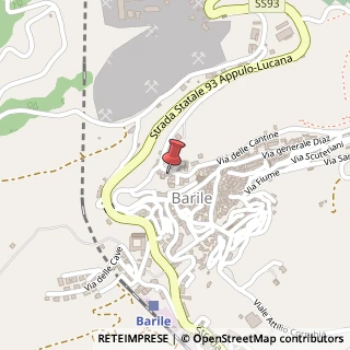 Mappa Via nazionale Rapolla, 65, 85022 Barile, Potenza (Basilicata)