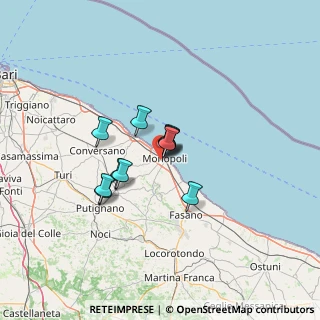 Mappa Via Don Minzoni, 70043 Monopoli BA, Italia (9.11364)