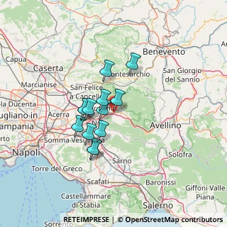 Mappa A16 Napoli - Canosa, 83021 Avella AV, Italia (10.68615)