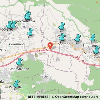 Mappa A16 Napoli - Canosa, 83021 Avella AV, Italia (3.27692)