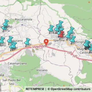 Mappa A16 Napoli - Canosa, 83021 Avella AV, Italia (2.9785)