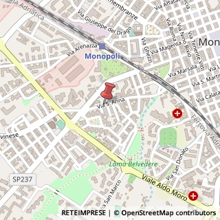Mappa 70043 Monopoli BA, Italia, 70043 Monopoli, Bari (Puglia)