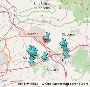 Mappa CC VULCANO BUONO, 80035 Nola NA, Italia (3.48727)