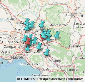 Mappa CC VULCANO BUONO, 80035 Nola NA, Italia (10.5115)