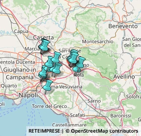 Mappa CC VULCANO BUONO, 80035 Nola NA, Italia (9.368)