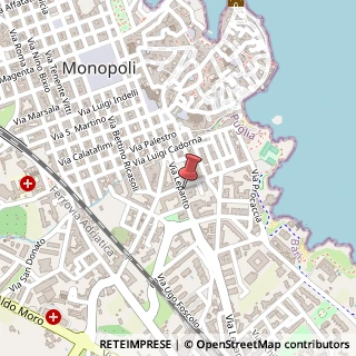 Mappa Via Lepanto, 26 A, 70043 Monopoli, Bari (Puglia)