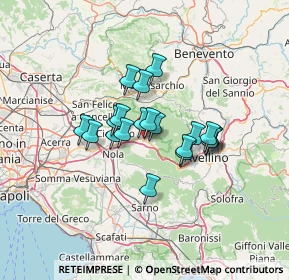Mappa Via Dante, 83022 Baiano AV, Italia (9.945)