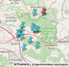 Mappa Via Dante, 83022 Baiano AV, Italia (6.28063)