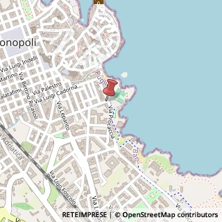 Mappa Via Europa Libera, 21, 70043 Monopoli, Bari (Puglia)