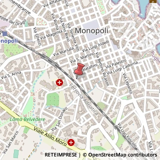 Mappa Via Roma, 41, 70043 Monopoli, Bari (Puglia)