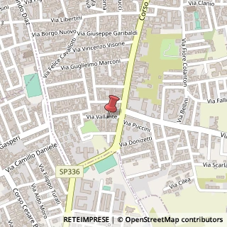 Mappa Via Vallante, 5, 80023 Caivano, Napoli (Campania)