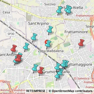 Mappa Via Volta Alessandro, 81030 Sant'Arpino CE, Italia (1.42)