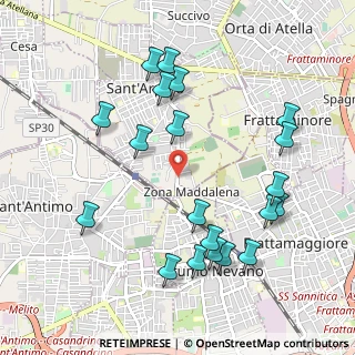 Mappa Via Volta Alessandro, 81030 Sant'Arpino CE, Italia (1.1915)