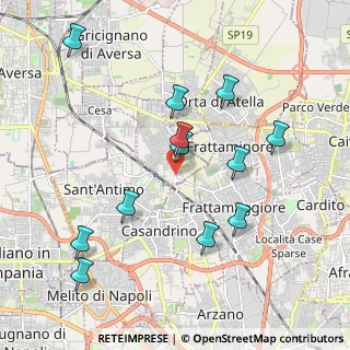 Mappa Via Volta Alessandro, 81030 Sant'Arpino CE, Italia (2.21833)