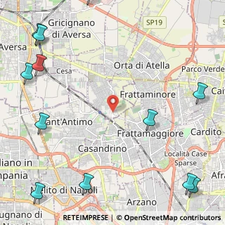 Mappa Via Volta Alessandro, 81030 Sant'Arpino CE, Italia (3.84667)