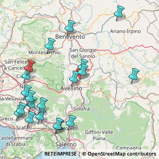 Mappa SS 7 Via Appia, 83030 Manocalzati AV, Italia (23.5445)