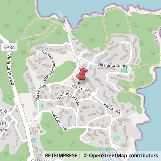 Mappa Via le Vele, 34, 07040 Stintino, Sassari (Sardegna)