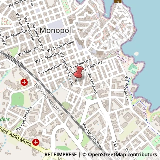 Mappa Via U. Rattazzi, 119, 70043 Monopoli, Bari (Puglia)