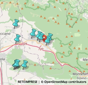 Mappa Via Giuseppe Garibaldi, 83020 Sirignano AV, Italia (4.27182)