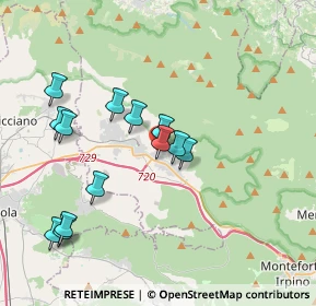 Mappa Via Giuseppe Garibaldi, 83020 Sirignano AV, Italia (3.94923)