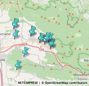 Mappa Via Giuseppe Garibaldi, 83020 Sirignano AV, Italia (3.01429)